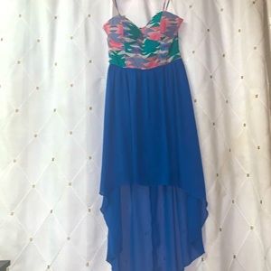 High Low Dress 🩷💙💚